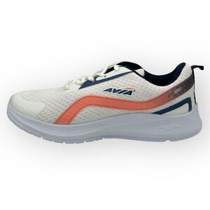NWT Avia Alcon White/Navy/Rose Athletic sneakers training lightweight shoes Wome